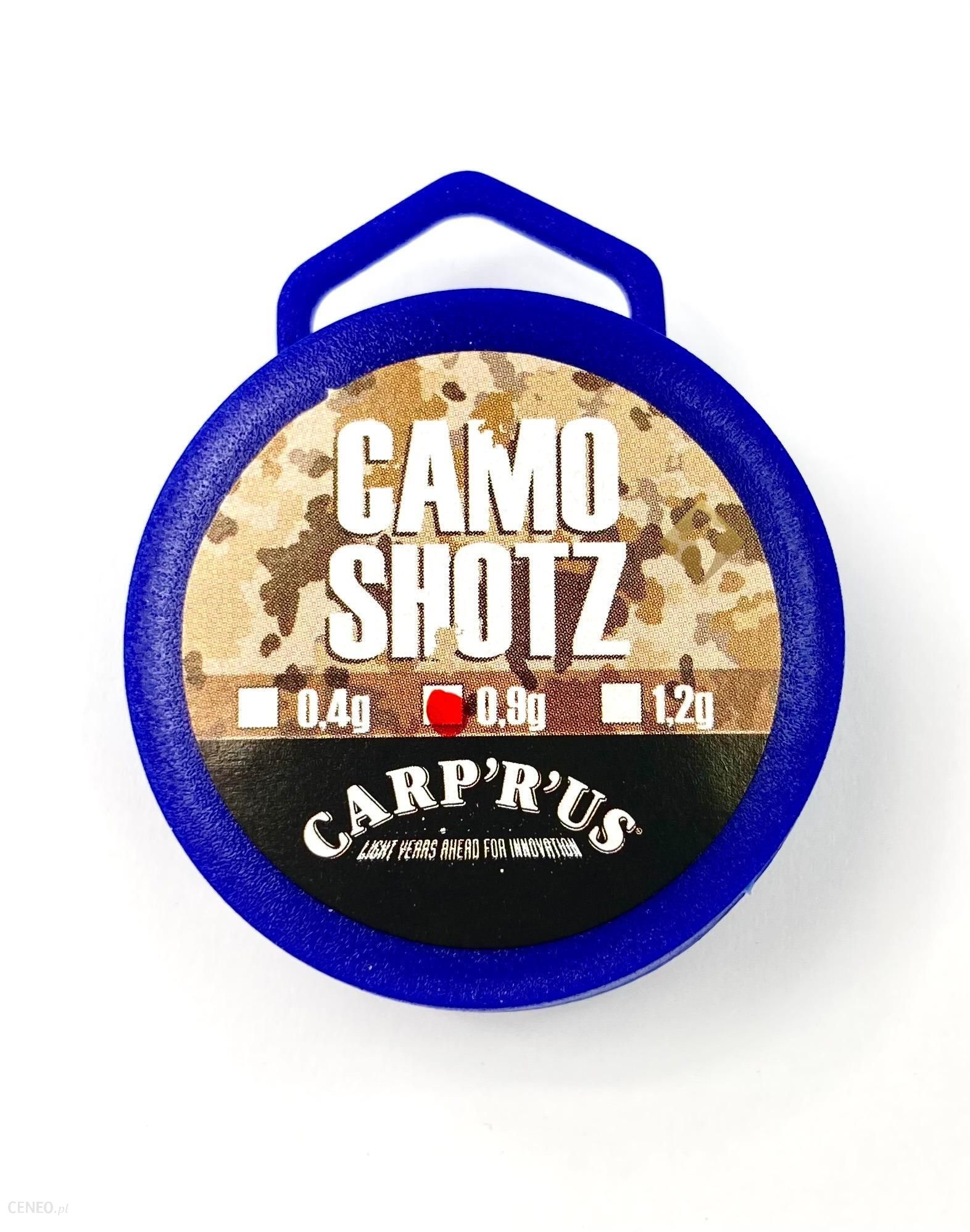 Carp'R'Us Dociążenia Przyponu Camo Shotz 0.9G Brązowe