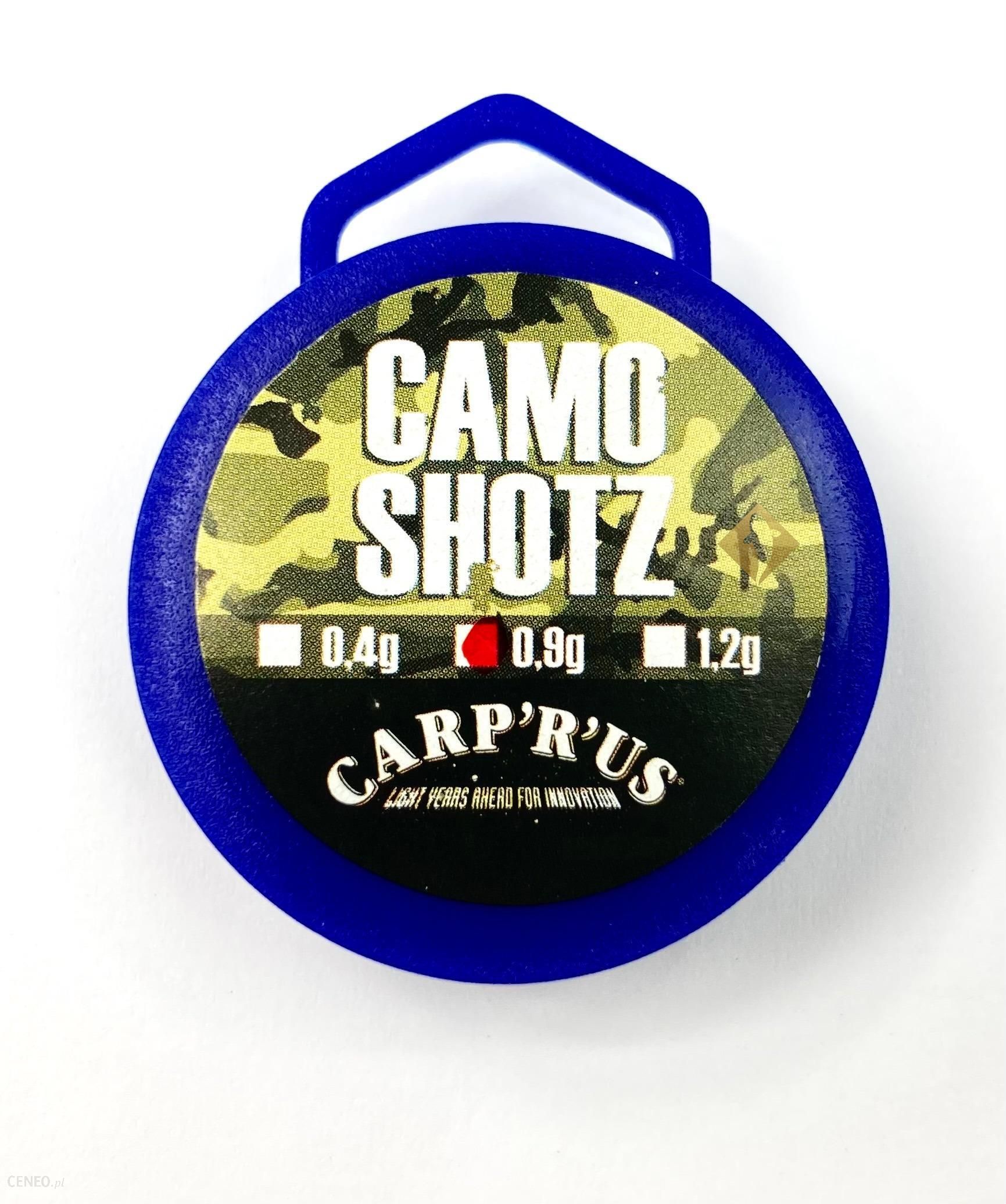 Carp'R'Us Dociążenia Przyponu Camo Shotz 0.9G Zielone