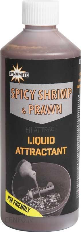 Dynamite Baits Spicy Shrimp Prawn Liquid 500ml