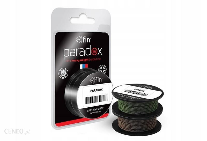 Fin Leadcore Paradox 60lbs/10m Green Camo Zielona