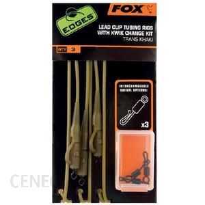 Fox Edges Leadclip Tubing Rig Kwik Kit 3Szt CAC579