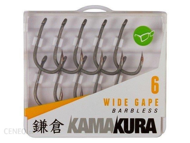 Korda Kamakura Wide Gape Hooks 8 Barbless