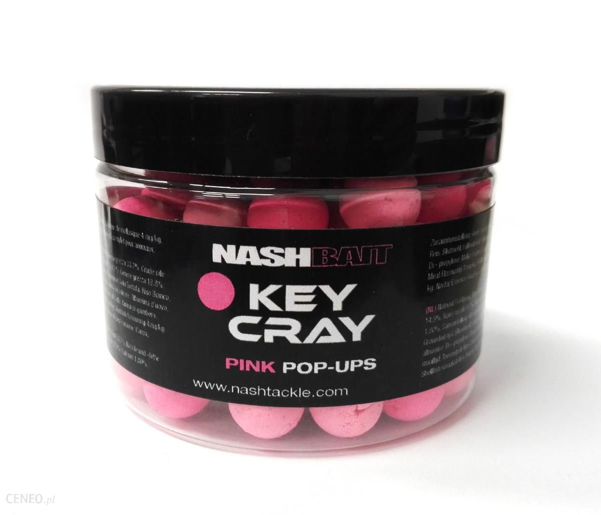 Kulki Nash Key Cray Pop Ups pink 18mm 75g