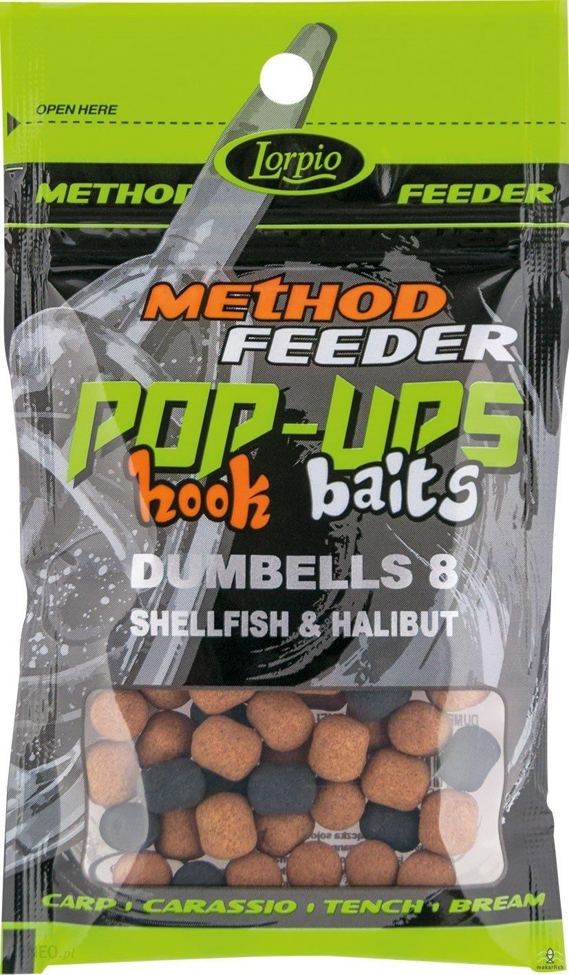 Lorpio Przynęta Hook Baits Pop-Ups Dumbells 8 Shellfish & Halibut 15G