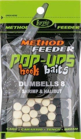 Lorpio Przynęta Hook Baits Pop-Ups Dumbells 8 Shrimp & Halibut 15G