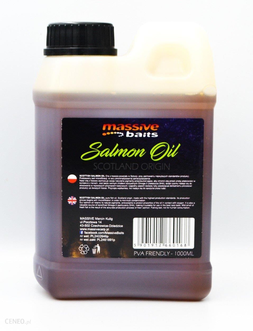 Massive Baits Scottish Salmon Oil Liquid