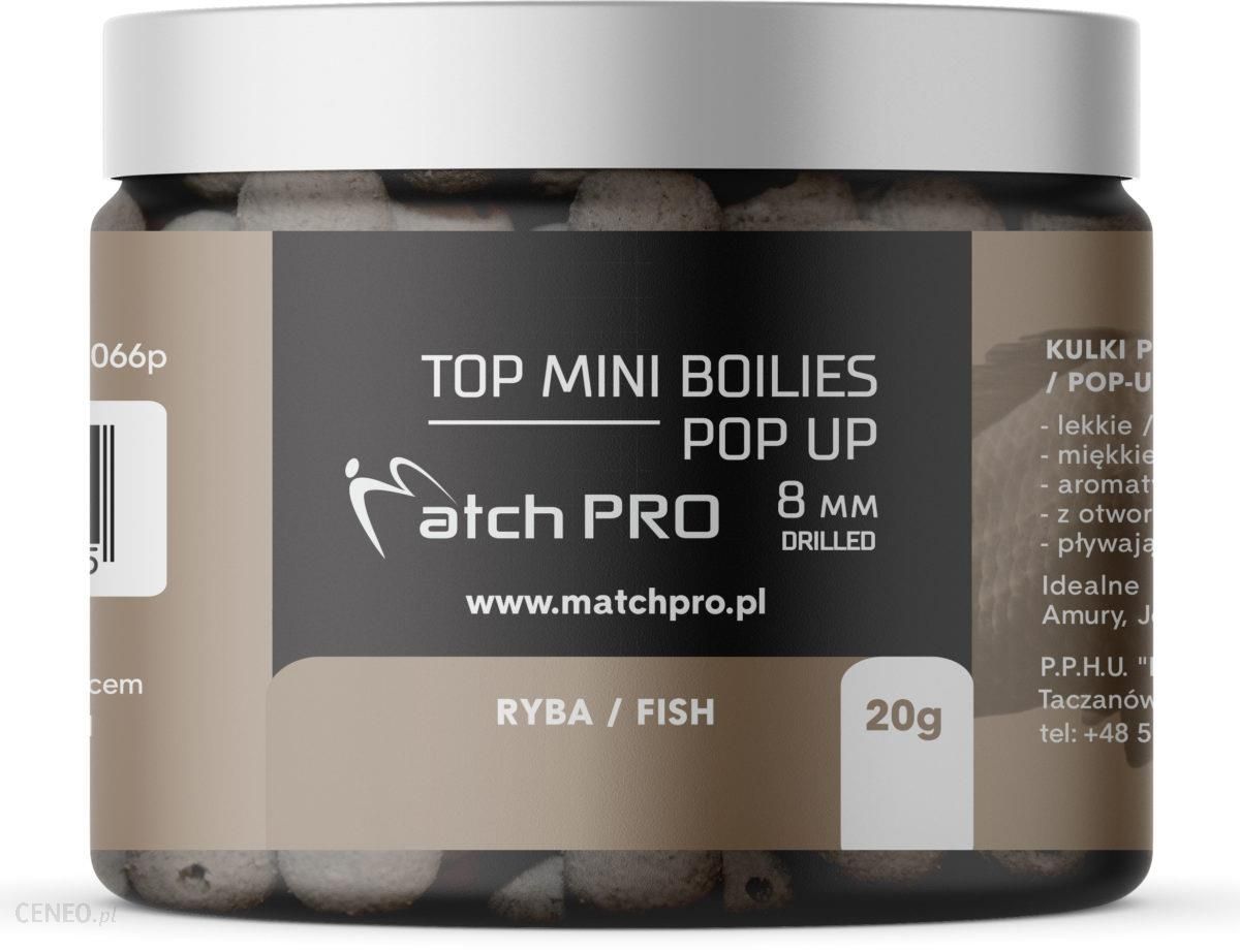 Matchpro Top Boilies Kulki Pop Up Fish 8Mm 20G