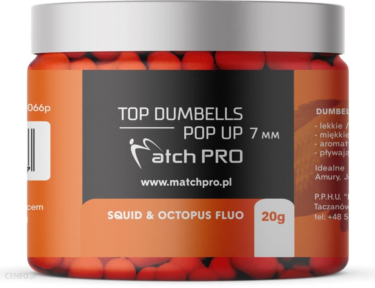 Matchpro Top Dumbells Pop-Up Squid & Octopus Fluo 7Mm 20G