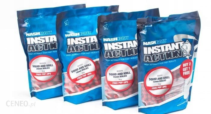 Nash Instant Action Squid and Krill 18mm 1kg