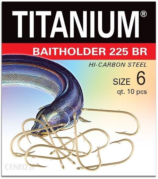 Robinson Haczyk Titanium BAITHOLDER 10szt rozm 6 (02p225br06)