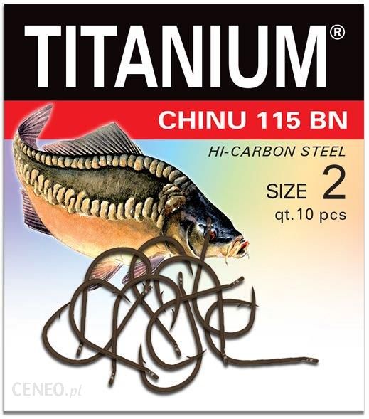 Robinson Haczyk Titanium CHINU 10szt rozm 2 (02p115bn02)