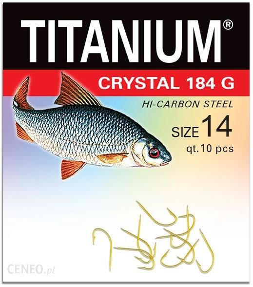 Robinson Haczyk Titanium CRYSTAL 10szt rozm 14 (02p184g14)