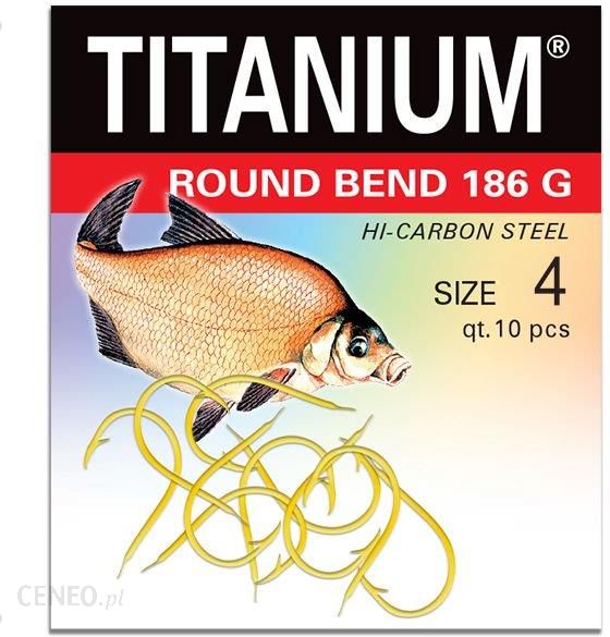 Robinson Haczyk Titanium ROUND BEND 10szt rozm 4 (02p186g04)