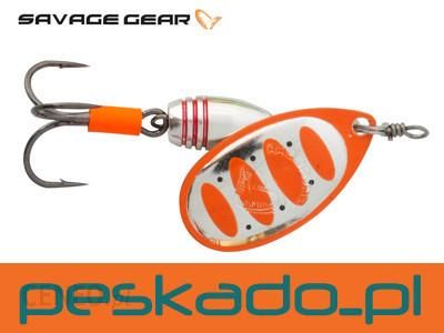 Savage Gear Rotex Rozmiar 3 8g Fluo Orange Silver