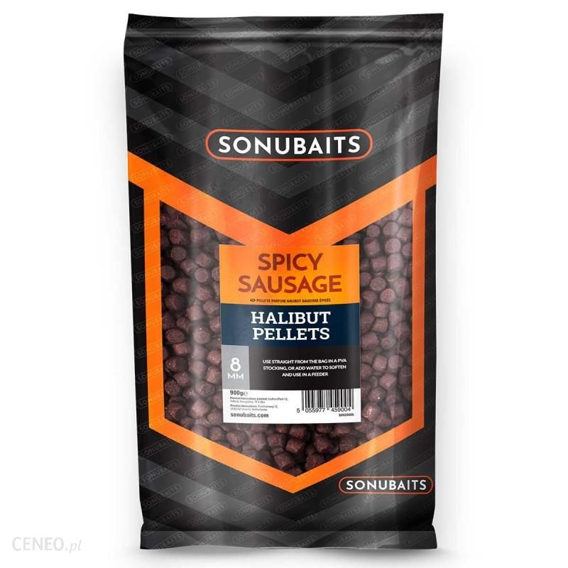 Sonubaits Spicy Sausage Halibut Pellet 8mm 1kg