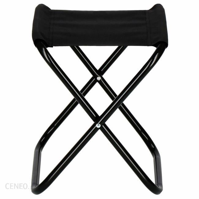Springos Krzesło Składane Czarne