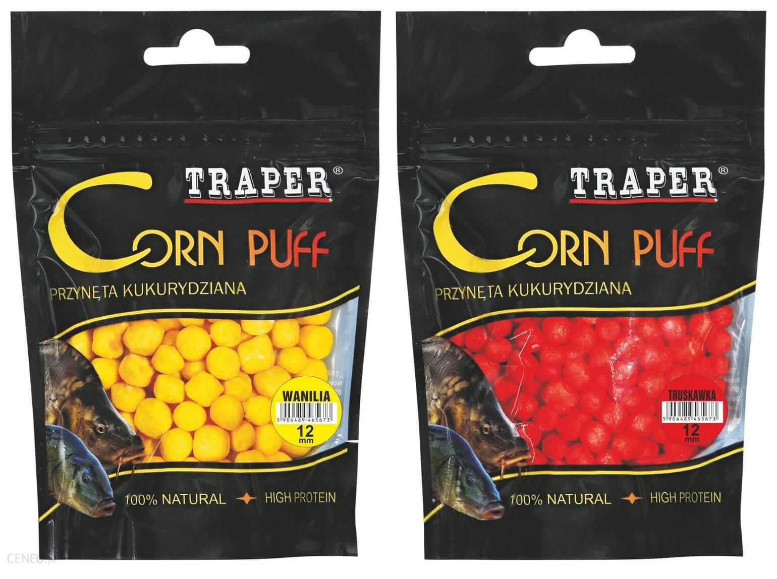 Traper Corn Puff Truskawka 4Mm
