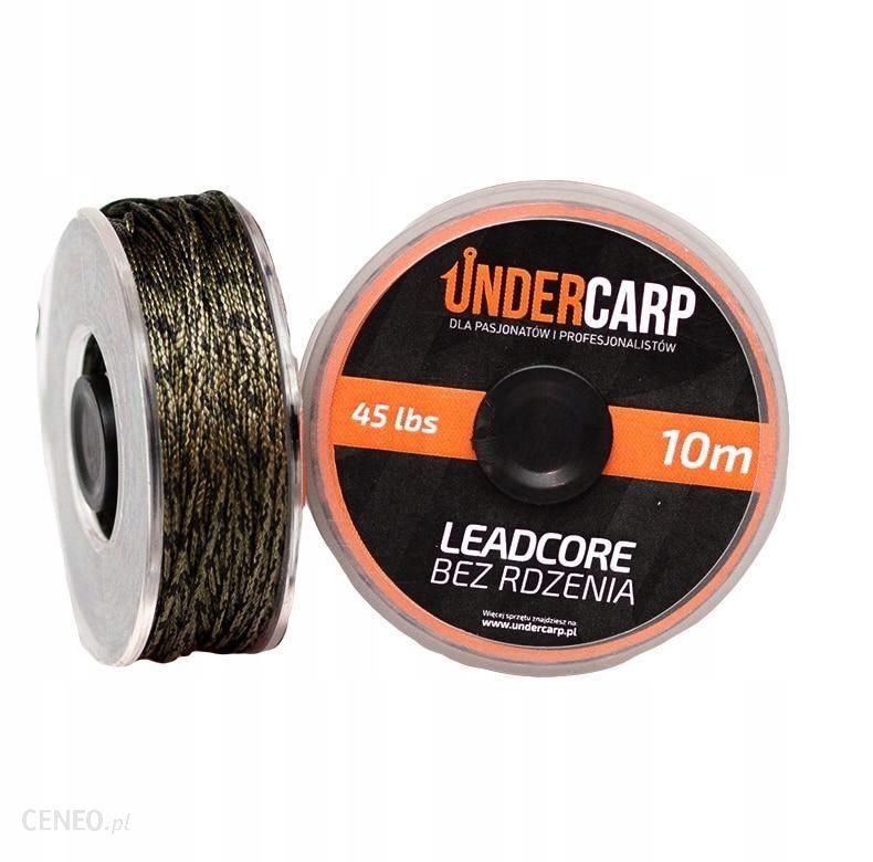 Undercarp Leadcore Bez Rdzenia 10 M/45 Lbs Zielony