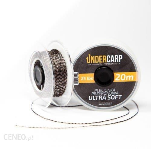 Undercarp Plecionka Przypon 20M/25Lbs Soft Brąz