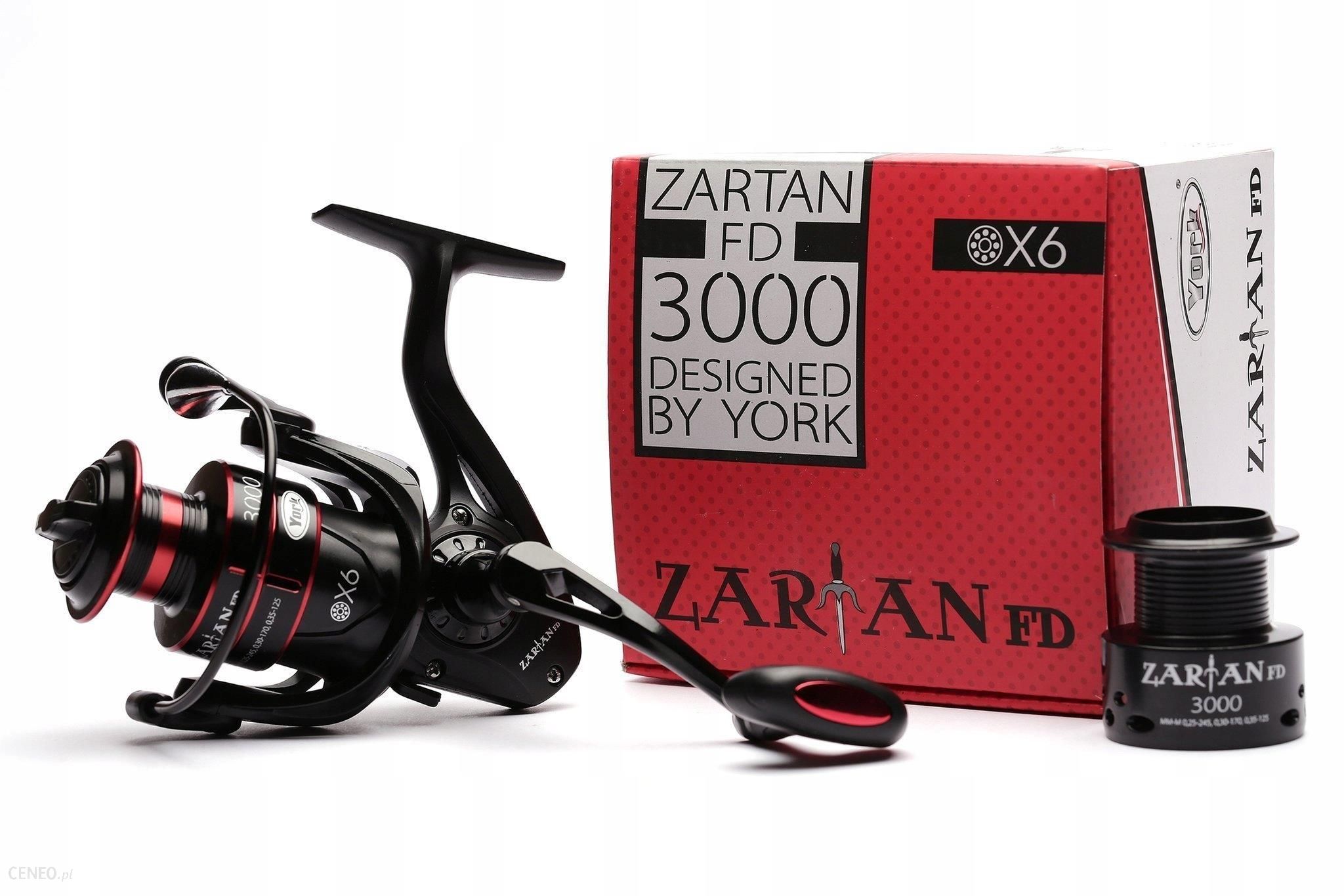 Uniwersalny Kołowrotek York Zartan 3000FD