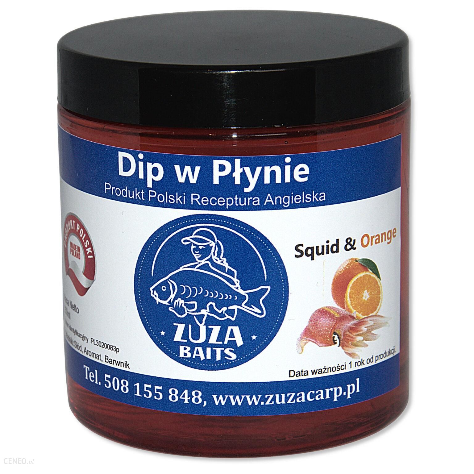 Zuza Carp Dip Squid & Orange (W Płynie) 250Ml
